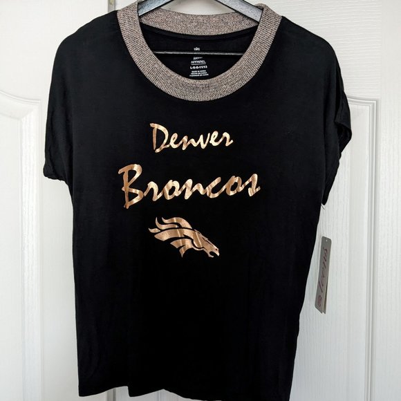 Denver Broncos T-Shirt Teens L NWT - Picture 1 of 4